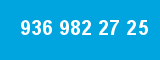 936 982 27 25 936 982 27 25